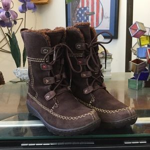 TIMBERLAND GIRLS SUEDE BOOTS SZ 2.5